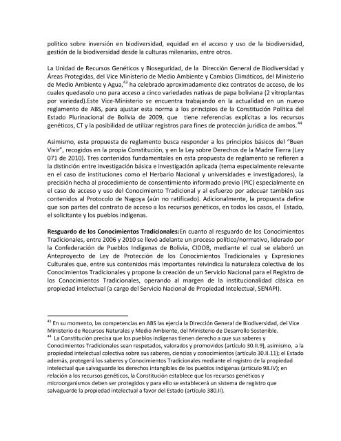 análisis de derecho internacional, legislación ... - Natural Justice