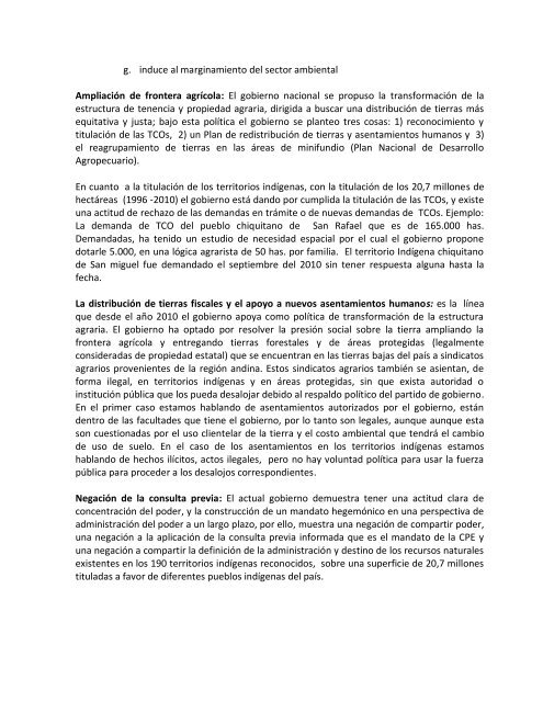 análisis de derecho internacional, legislación ... - Natural Justice