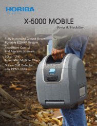 X-5000 MOBILE - Horiba