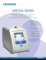 MESA 6000 - Multi-Element Analyzer Using EDXRF Technology