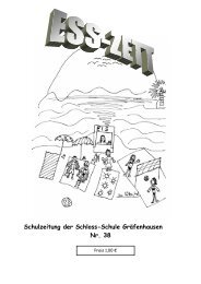 ESS-ZETT Nr. 38 - Schlossschule