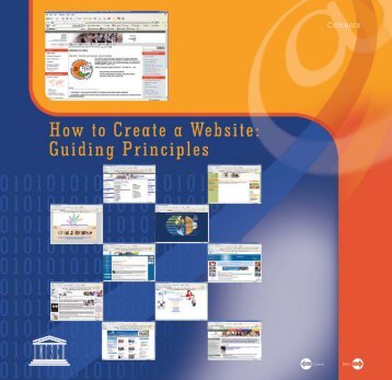How to Create a Website: Guiding Principles - OpenMED@NIC