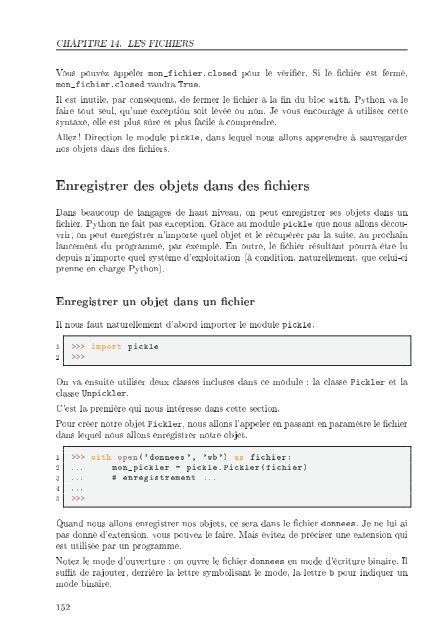 Apprenez à programmer en Python - Site du Zéro