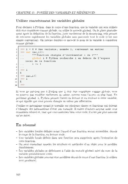 Apprenez à programmer en Python - Site du Zéro