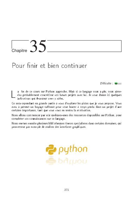 Apprenez à programmer en Python - Site du Zéro