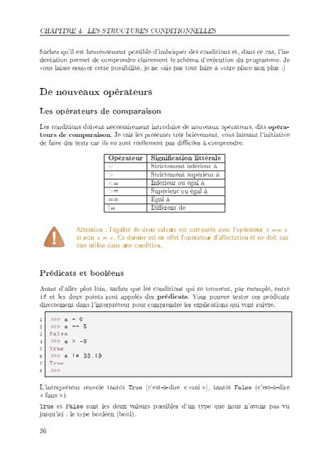 Apprenez à programmer en Python - Site du Zéro