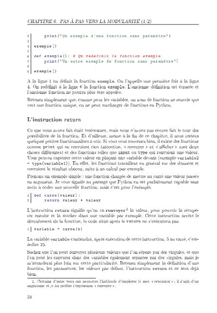 Apprenez à programmer en Python - Site du Zéro