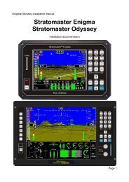 Enigma/Odyssey installation manual - MGL Avionics