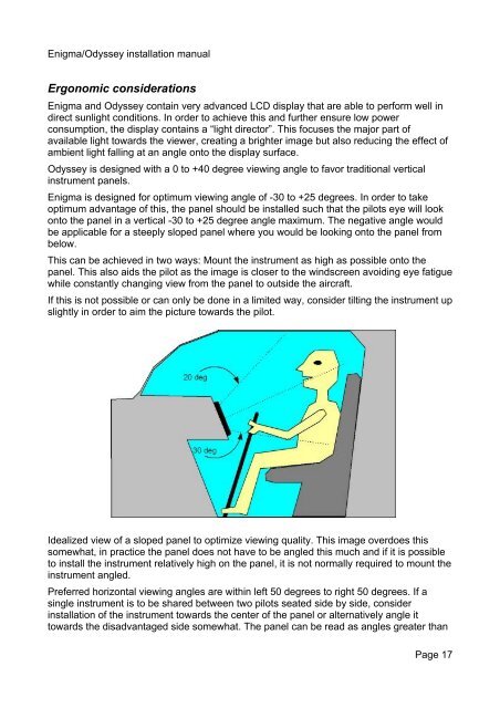 Enigma/Odyssey installation manual - MGL Avionics