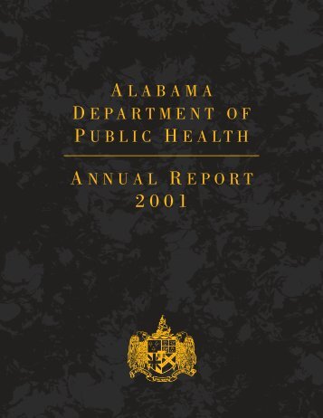 2001 - Alabama Department of Public Health