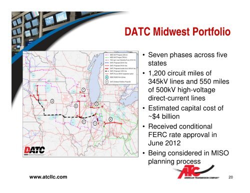 History and Future of Transmission, ATC - Wisconsin Public Utility ...