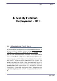 6 Quality Function Deployment - QFD