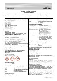 Ficha de datos de seguridad Trifluoruro de boro - AbellÃ³ Linde