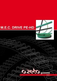 M.E.C. DRIVE PE-HD - A ZETA Gomma