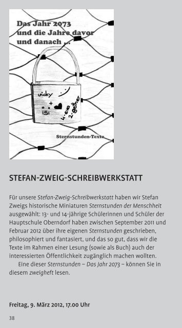 Untergang eines Herzens - Stefan Zweig Centre Salzburg