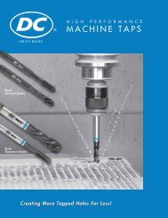 MACHINE TAPS - Machinery Canada