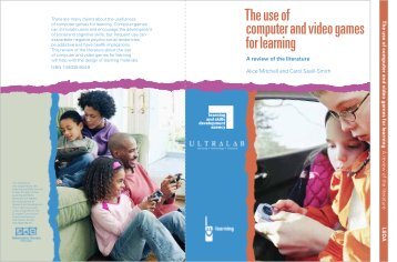 The use of computer and video games for learning - Digital ...