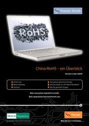 China-RoHS – ein Überblick (PDF - 396KB) - Farnell