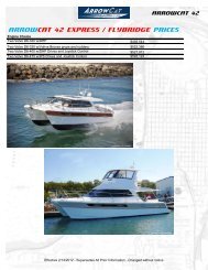 ArrowCat 42 Pricing and Options Feb 2012