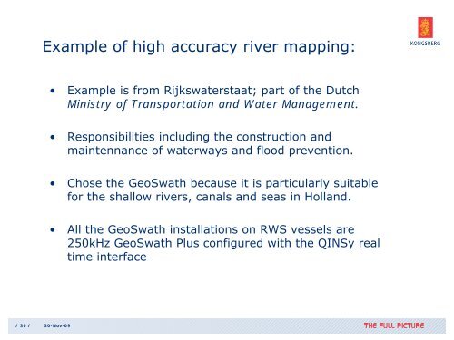 Seafloor mapping using interferometric sonars