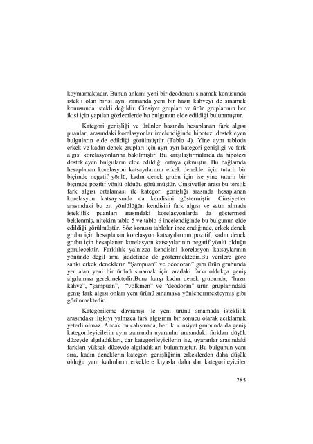 8. Ulusal Pazarlama Kongresi Kongre Bildiri Kitabı - İktisadi ve İdari ...