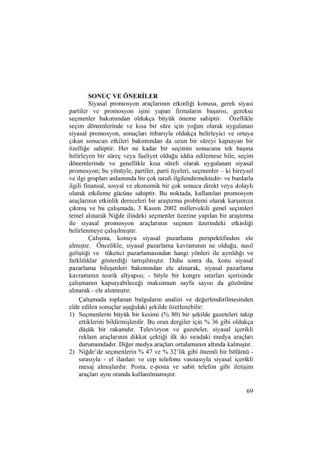 8. Ulusal Pazarlama Kongresi Kongre Bildiri Kitabı - İktisadi ve İdari ...