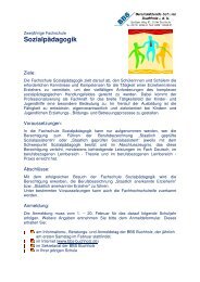 Sozialpädagogik - BBS Buchholz
