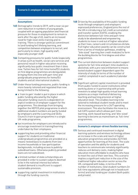 The future size and shape of HE - Universities UK