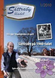 SÃ¤ttraby pÃ¥ 1940-talet 1/2010 - Hyber