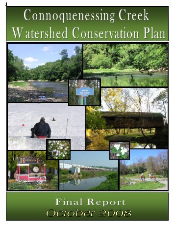 Connoquenessing Creek Watershed Conservation Plan - Western ...