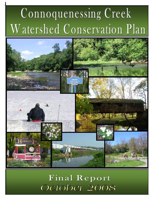 Connoquenessing Creek Watershed Conservation Plan - Western