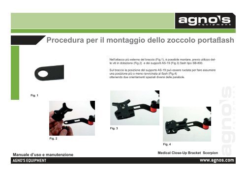 Medical Close-Up Bracket Scorpion - Agno's