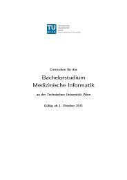 Bachelorstudium Medizinische Informatik