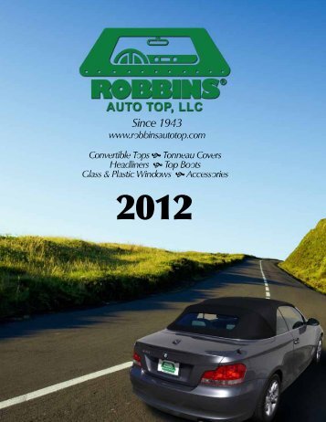 2012 - Robbins Auto Top