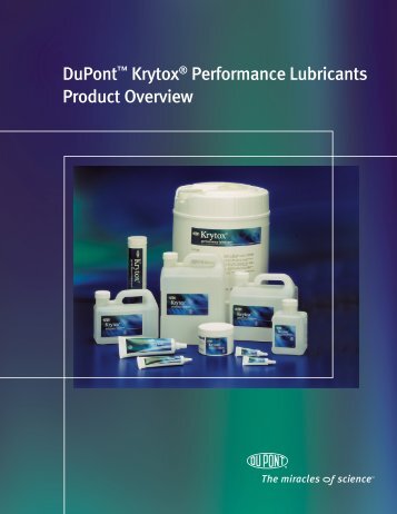 Dupont Krytox Overview - Brochure.pdf