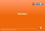 Mediadaten - mobile.de Advertising