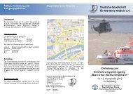 Maritime Notfallmedizin - Deutsche Gesellschaft für Maritime ...