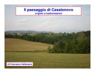 relazione galbusera - Sentieri e Cascine