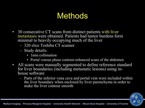 Automated CT Based Liver Volume Assessment - Definiens