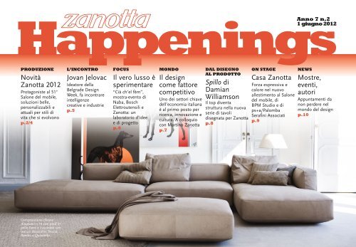 Happenings - Zanotta SpA