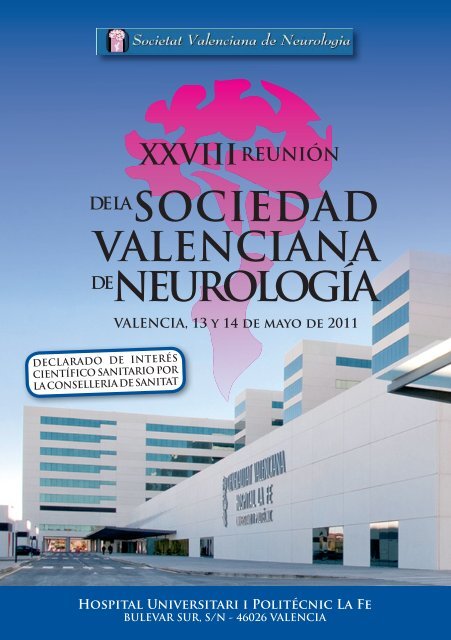 00. PROGRAMA NEUROLOGIA 2011.indd - Sociedad Valenciana ...