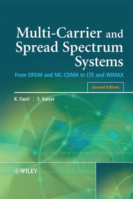 Multi-Carrier and Spread Spectrum Systems: From OFDM and MC ...