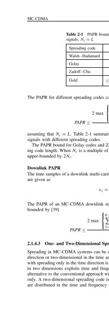 Multi-Carrier and Spread Spectrum Systems: From OFDM and MC ...