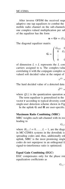 Multi-Carrier and Spread Spectrum Systems: From OFDM and MC ...