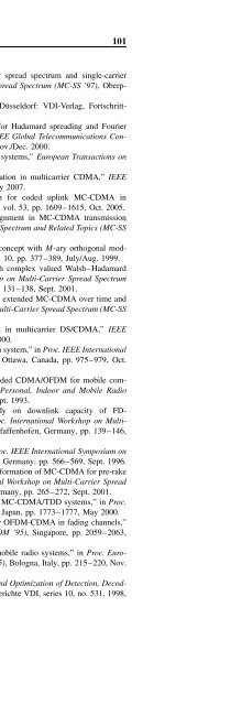 Multi-Carrier and Spread Spectrum Systems: From OFDM and MC ...