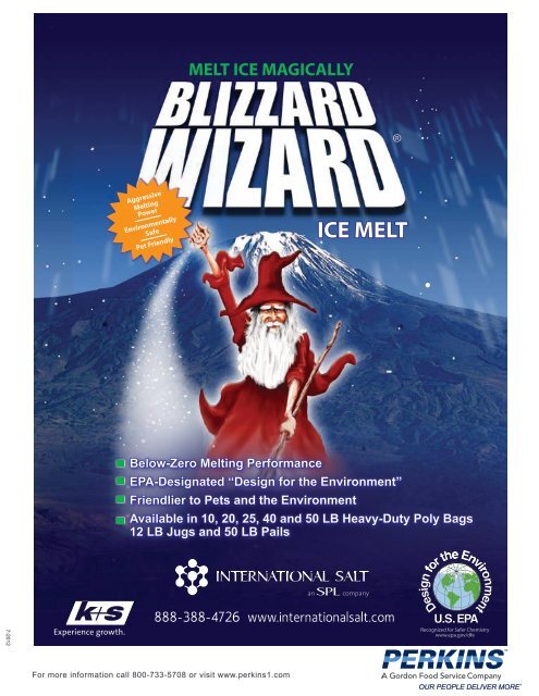 Blizzard WizardÂ® Ice Melt - Perkins