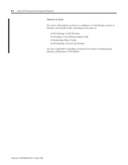 1756-RM001B-EN-P, Using ControlLogix in SIL2 ... - Tuv-fs.com