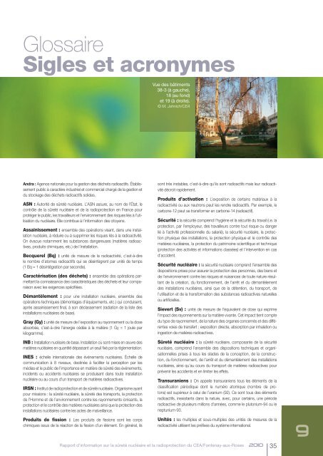 bilan CEA_Fontenay-2010 - Direction des sciences du vivant - CEA