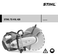 STIHL TS 410, 420