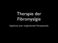 Therapie der Fibromyalgie